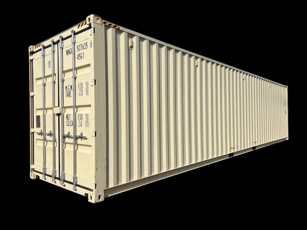 40ft high cube one-trip container