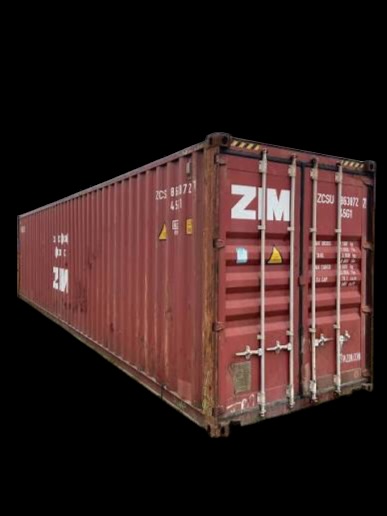 40ft high cube used cargo-worthy container