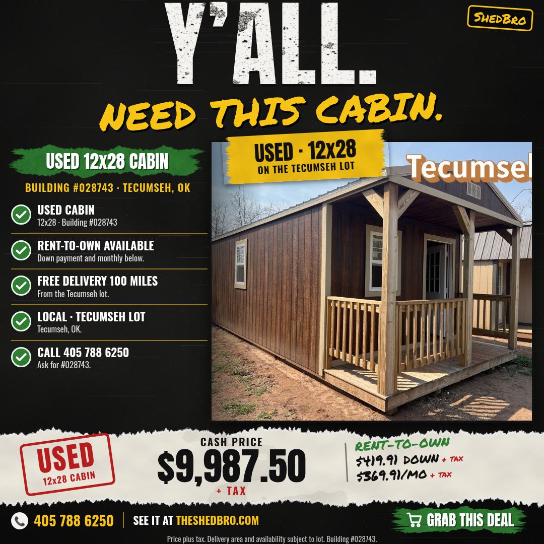 Cabin 12x28 · #028743
