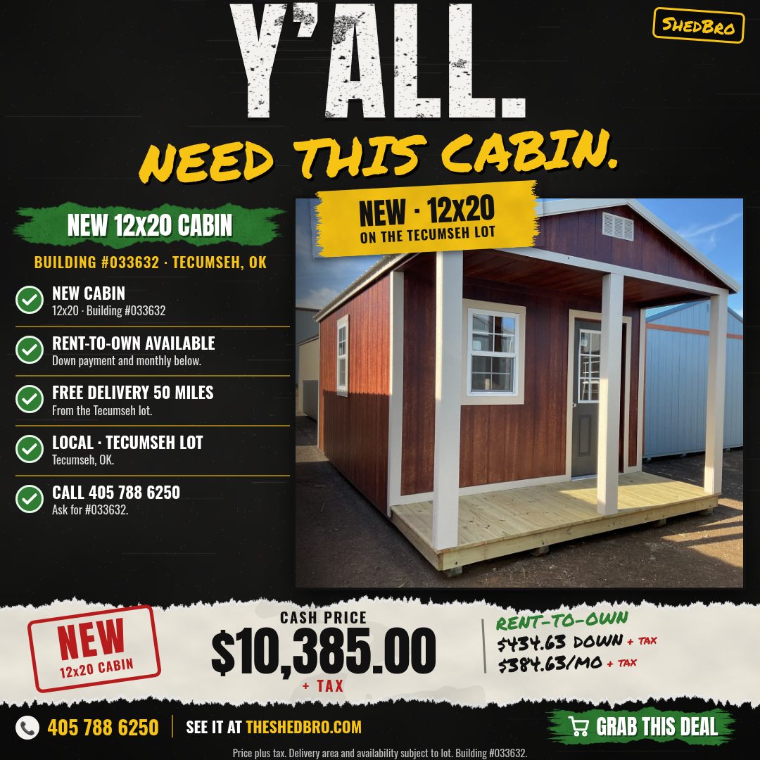 Cabin 12x20 · #033632