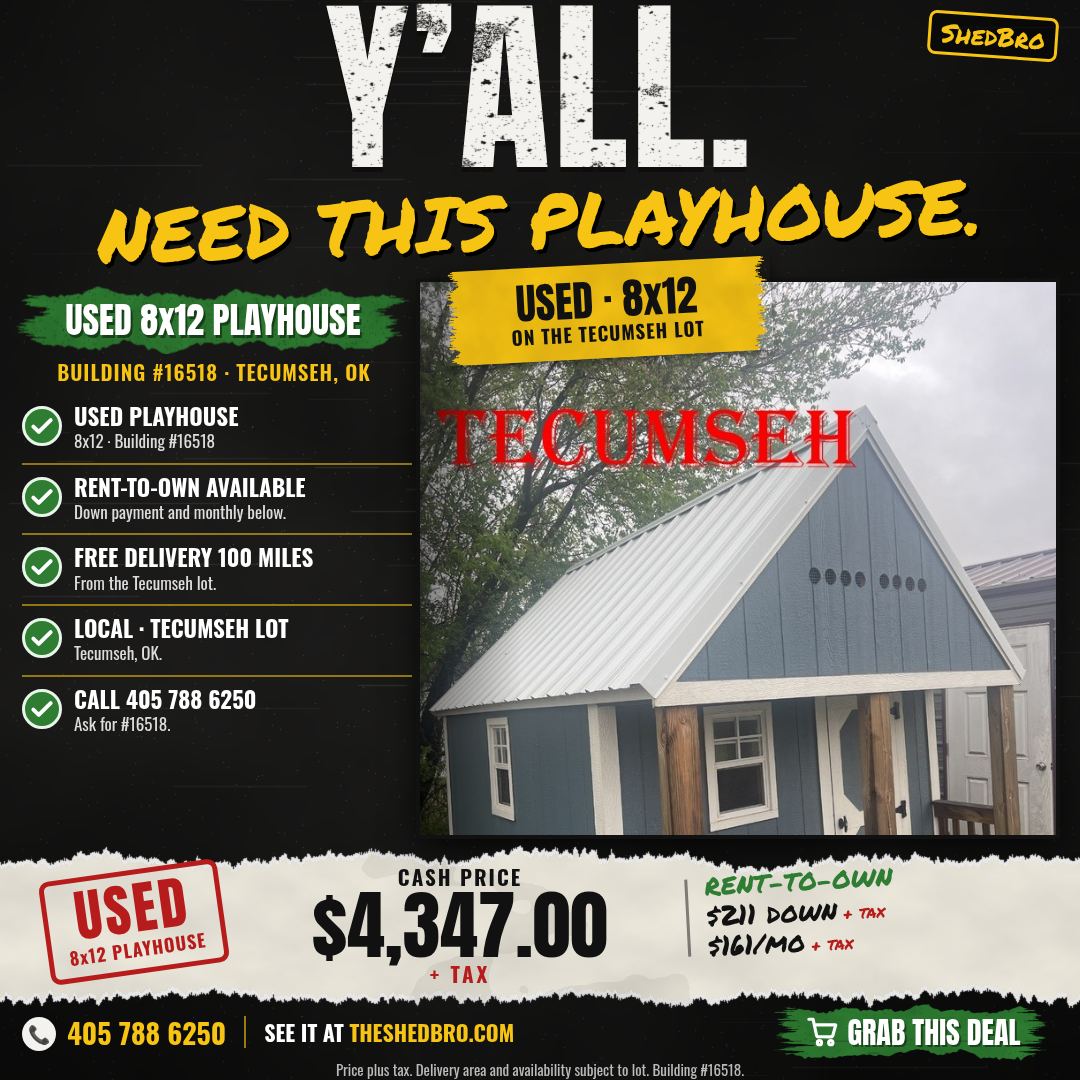 Playhouse 8x12 · #16518