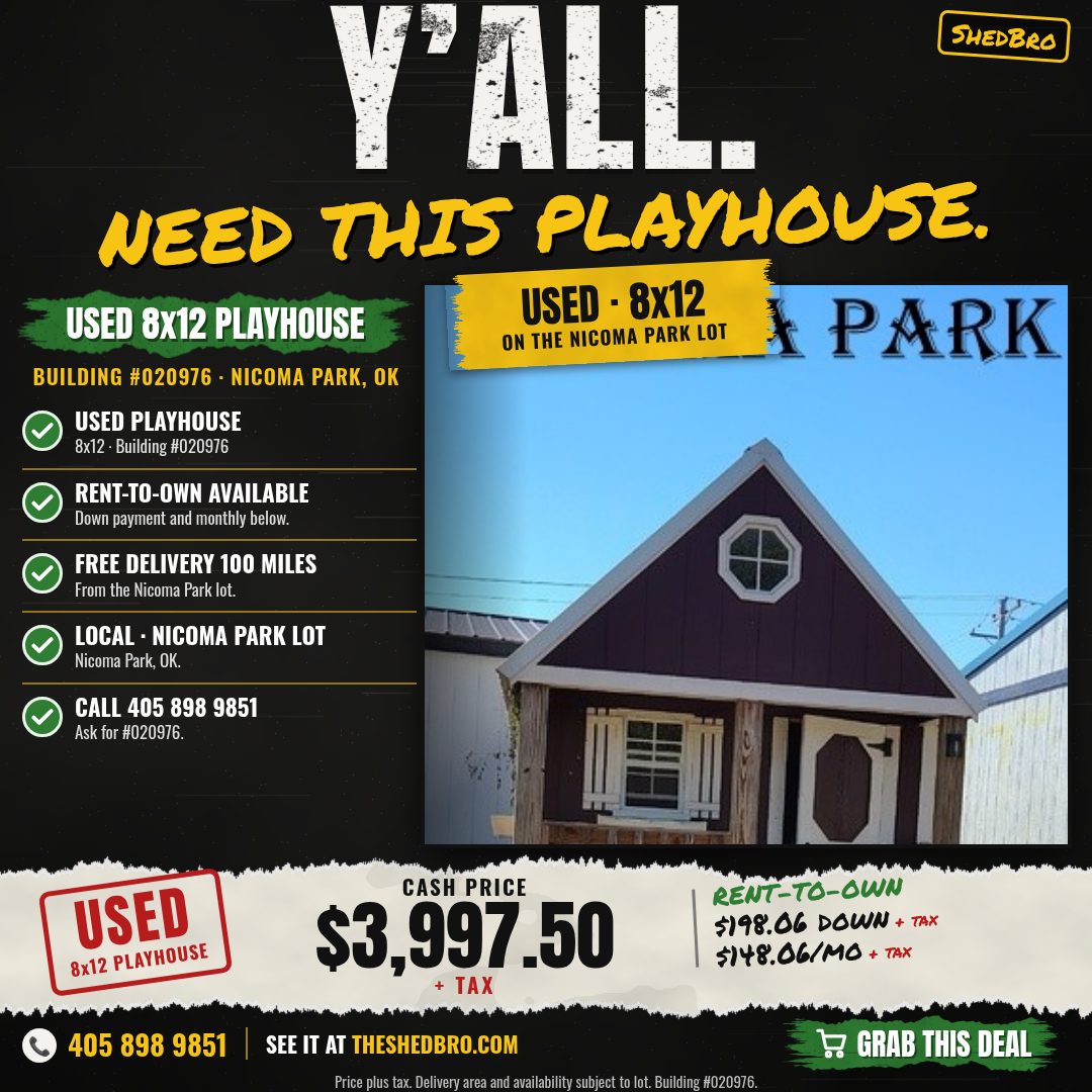 Playhouse 8x12 · #020976