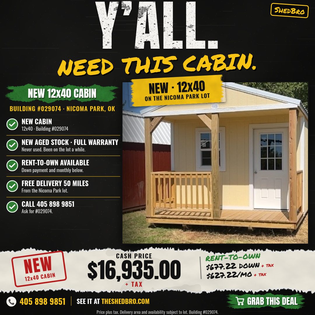Cabin 12x40 · #029074