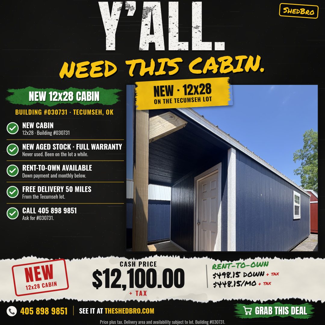 Cabin 12x28 · #030731